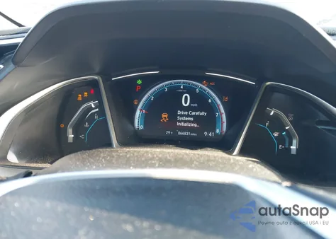 2019 Honda Civic Ex из США, поврежденный, VIN JHMFC1F35KX004708